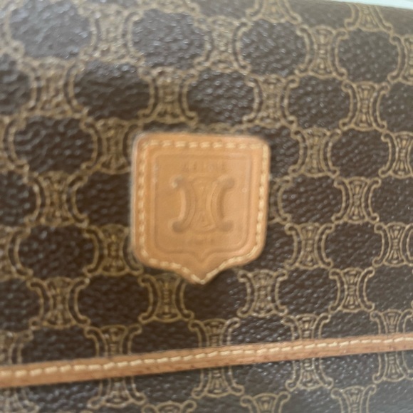 CELINE VINTAGE BIFOLD MACADAM WALLET - Picture 12 of 13